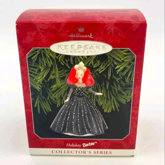 Hallmark Keepsake Holiday Barbie 1998 Ornament - Picture 1 of 5